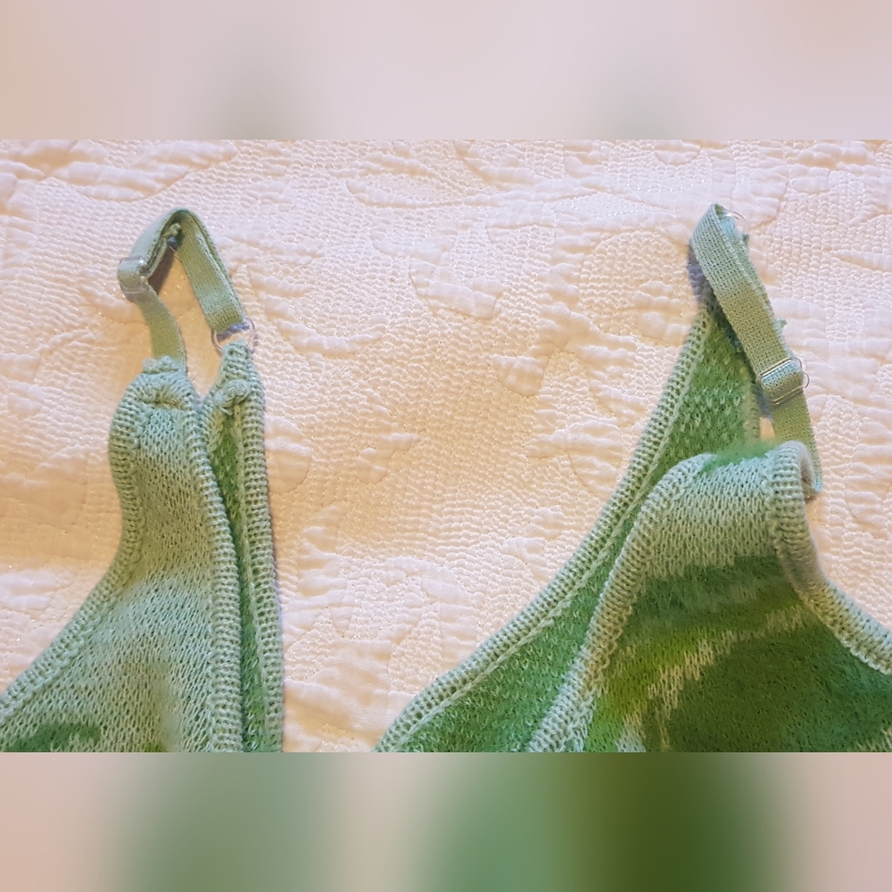 House of Sunny green cutout midi dress Y2K - Picture 8 of 10